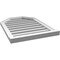 Ekena Millwork Octagonal Top Surface Mount PVC Gable Vent w/ 2"W x 2"P Brickmould Sill Frame, 22"W x 30"H GVPOT22X3003SF - alternate 2